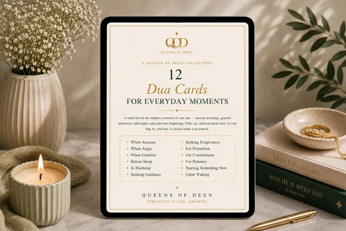 Dua Cards for Everyday Moments